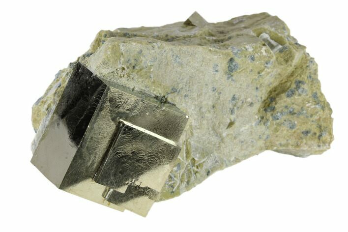 Pyrite Cube In Rock - Navajun, Spain #118240